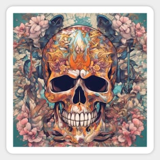 Death's Embrace Smile Sticker